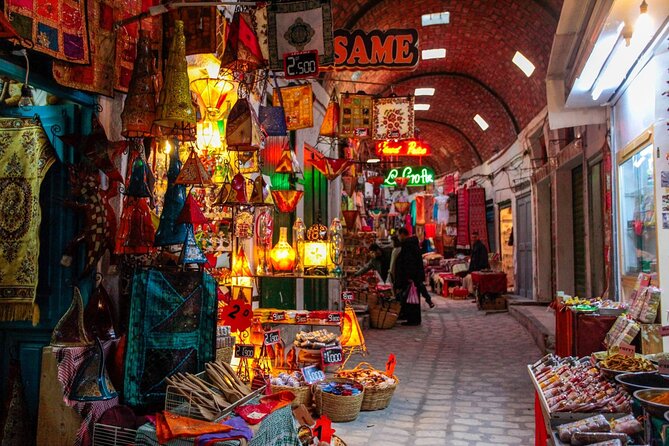 2 Hour Hergla Visit and Sousse Medina Heritage Tour - Hergla in one hour: white walls, blue doors, and raffia work