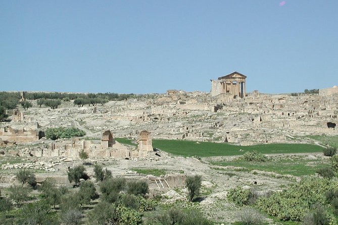 DAY TRIP TO Dougga & Bulla Regia , DEPARTURE FROM Tunis - The road from Tunis and the eight-hour schedule