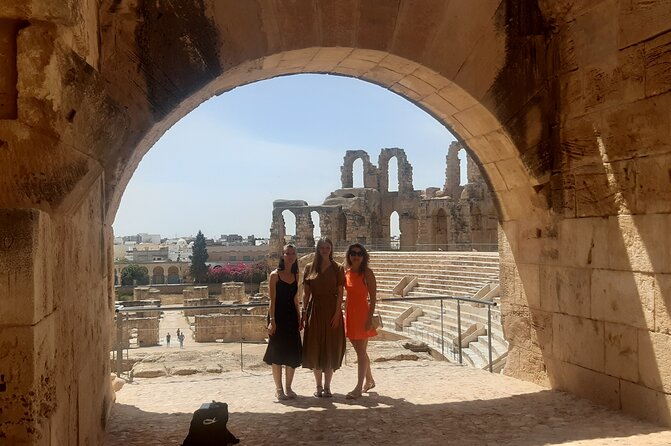 Daytrip to Kairouan and El Jem Colosseum - Entering El Jem’s Roman amphitheater