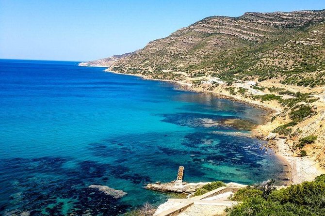 DayTrip to KORBOUS Thalasso-Thermal Bath & Spectacular SEA Cliffs - How the hot springs meet the Mediterranean