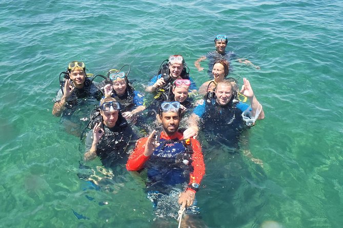 Diving initiation (Initiation) - Entering the sea directly from the beach