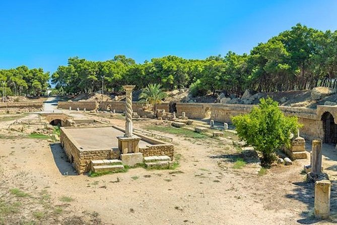 From Hammamet or Tunis: Carthage, Bardo, Sidi Bou said and Medina - The Antonine Baths and Carthage’s coastal grandeur