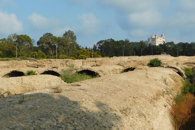 Guided Bike Tour of Carthage Archeological Site in Tunisia - A short look at the Roman Theatre