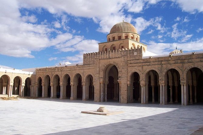 Kairouan & El Jem Small Group Tour from Tunis, Hammamet or Sousse - Entering the El Jem amphitheater
