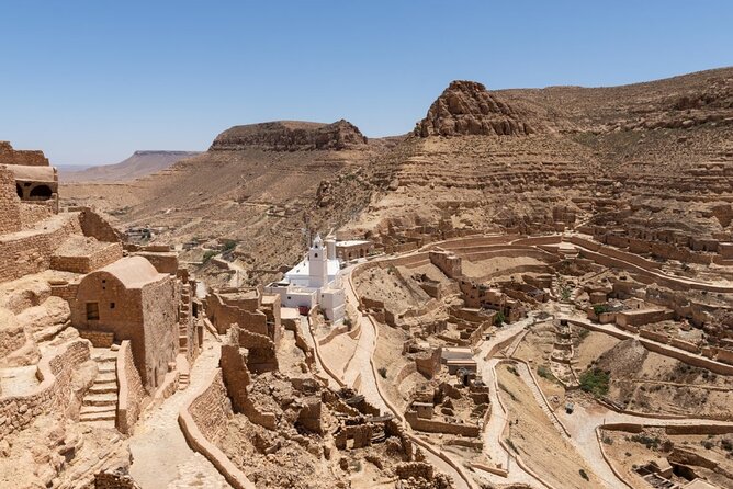 Night Under Tent 2 Day Excursion Ksar Ghilane - Day two through Tamezret and Matmata