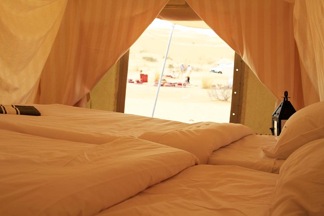 Overnight Tunisia Sahara Desert Safari by 4x4 from Douz - Sunset among the high dunes