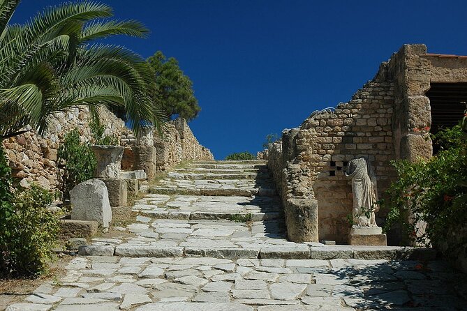 Private Day Trip Tunis Carthage Sidi Bou Said - Sidi Bou Said: pretty streets with a steep side