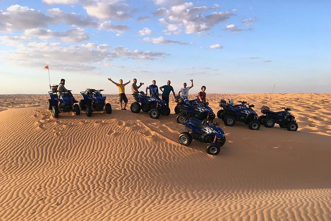 Quad Biking (ATV) in Douz Tunisia Sahara Desert - Getting ready with the right equipment