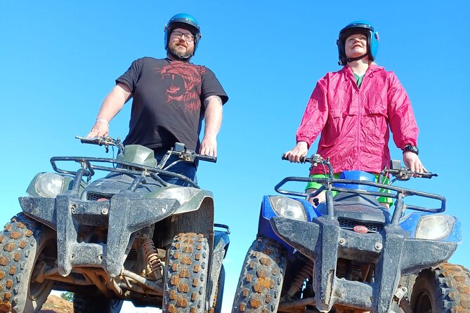 Quad ride on the hills of Hammamet - The 35-kilometer route through farmland and valleys
